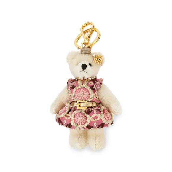 Prada Accessories - Prada Mohair Brigitte Teddy Bear Charm Keychain Prada Accessories - Prada Mohair Brigitte Teddy Bear Charm Keychain